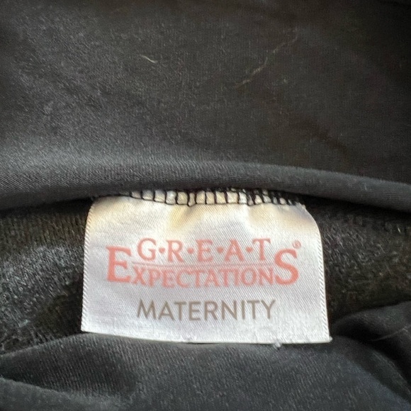 Maternity jeans size large 12P-14P 12/14 gray jeans - Picture 3 of 4